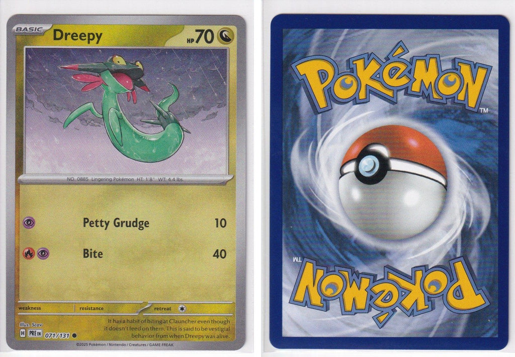 Front + Back scan