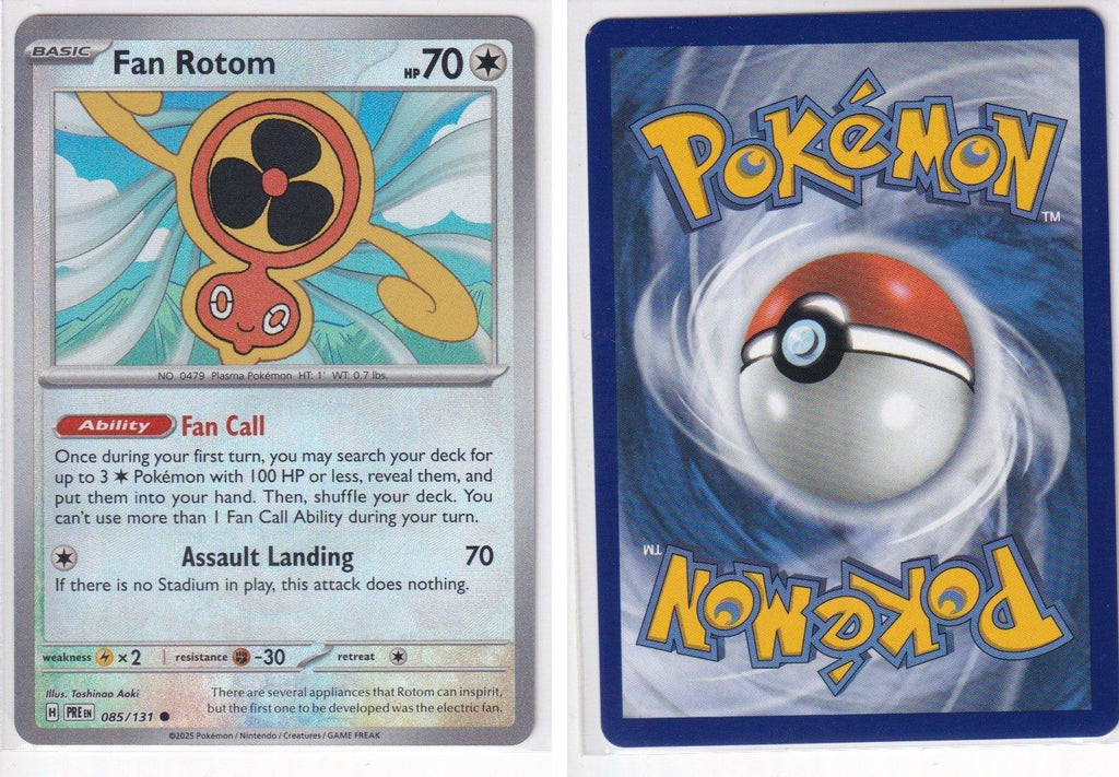 Front + Back scan