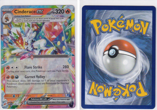 Front + Back scan