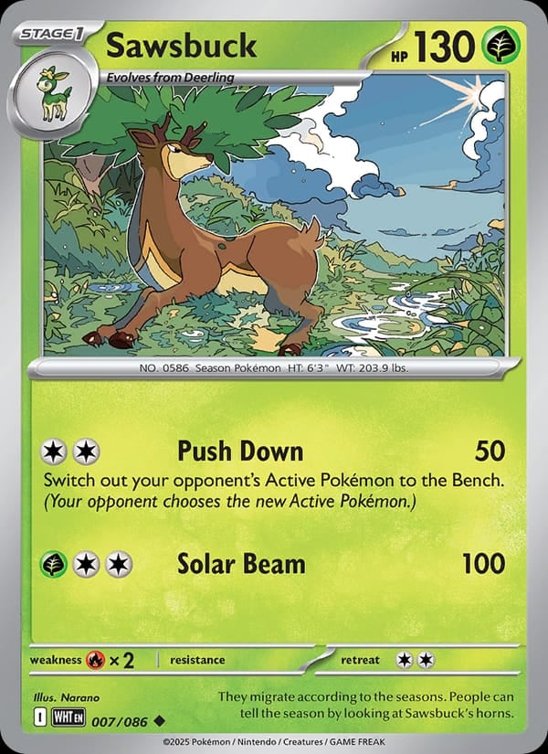 Sawsbuck (Poke Ball Pattern)