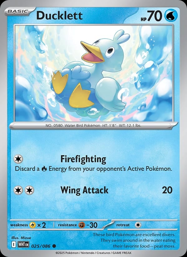 Ducklett (Poke Ball Pattern)