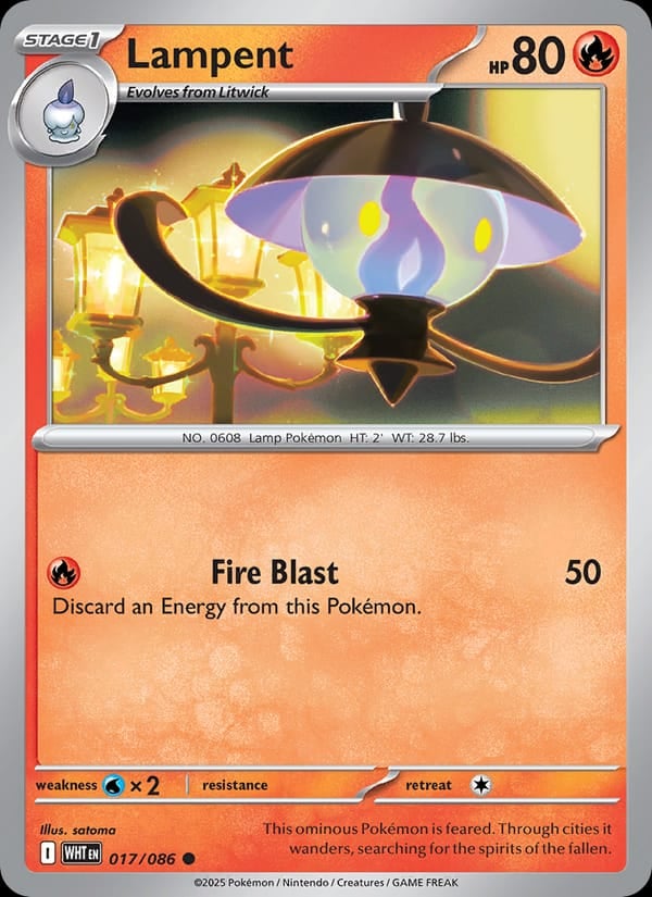 Lampent (Poke Ball Pattern)