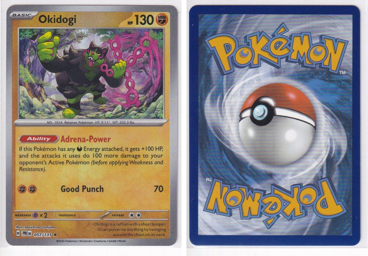 Front + Back scan