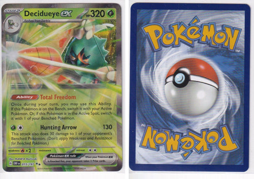 Front + Back scan