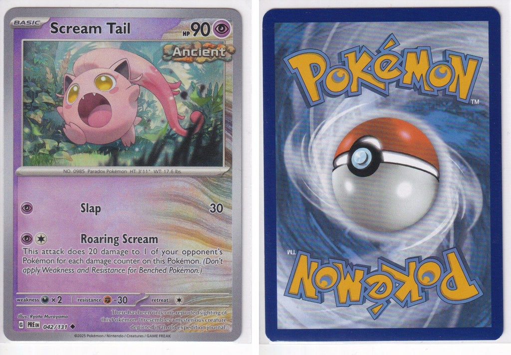 Front + Back scan