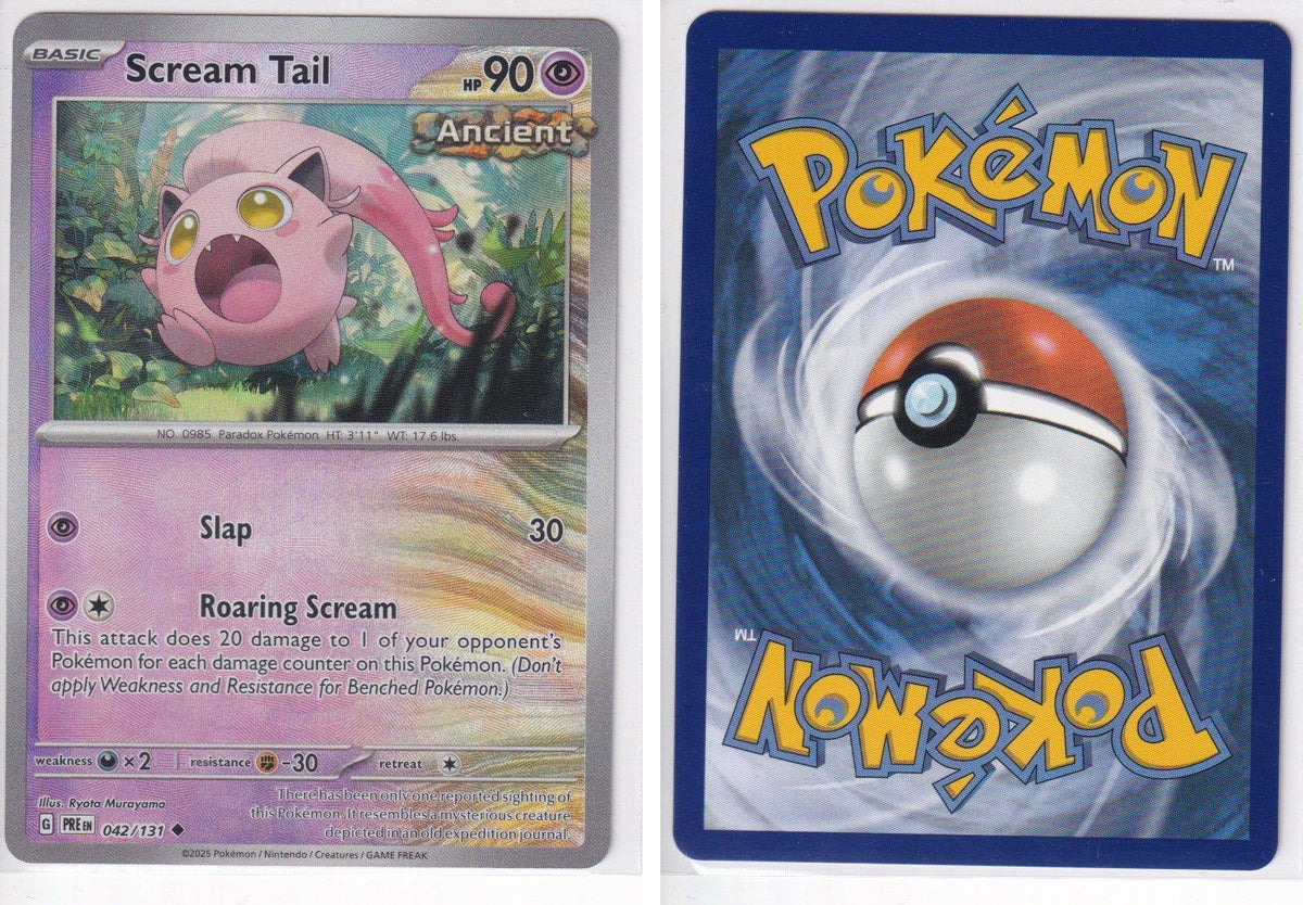 Front + Back scan